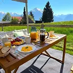 Idyllic Farm With Scenic Views And Concierge By Swisshut * Sigriswil