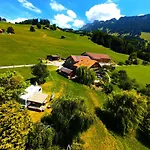 Idyllic Farm With Scenic Views And Concierge By Swisshut Holiday home Sigriswil